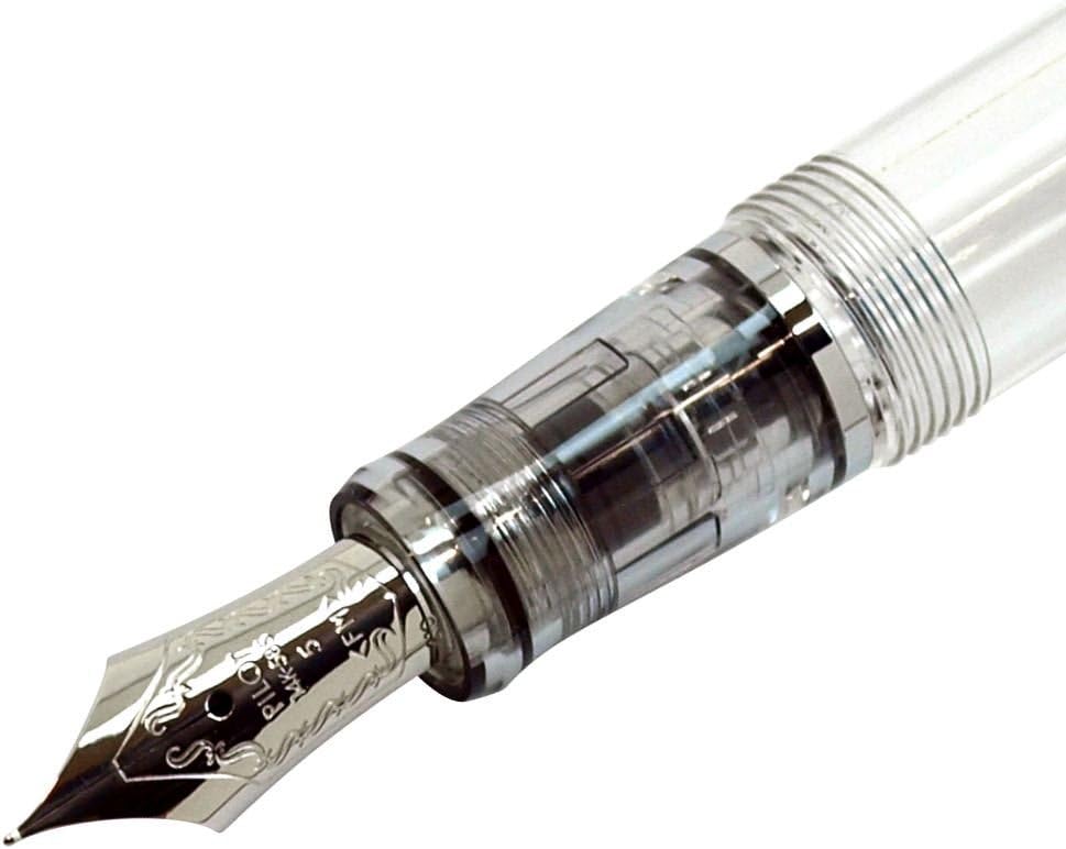 PILOT Fountain Pen Custom Heritage 92, Clear Body, FM-Nib (FKVH-15SRS-NC-FM)