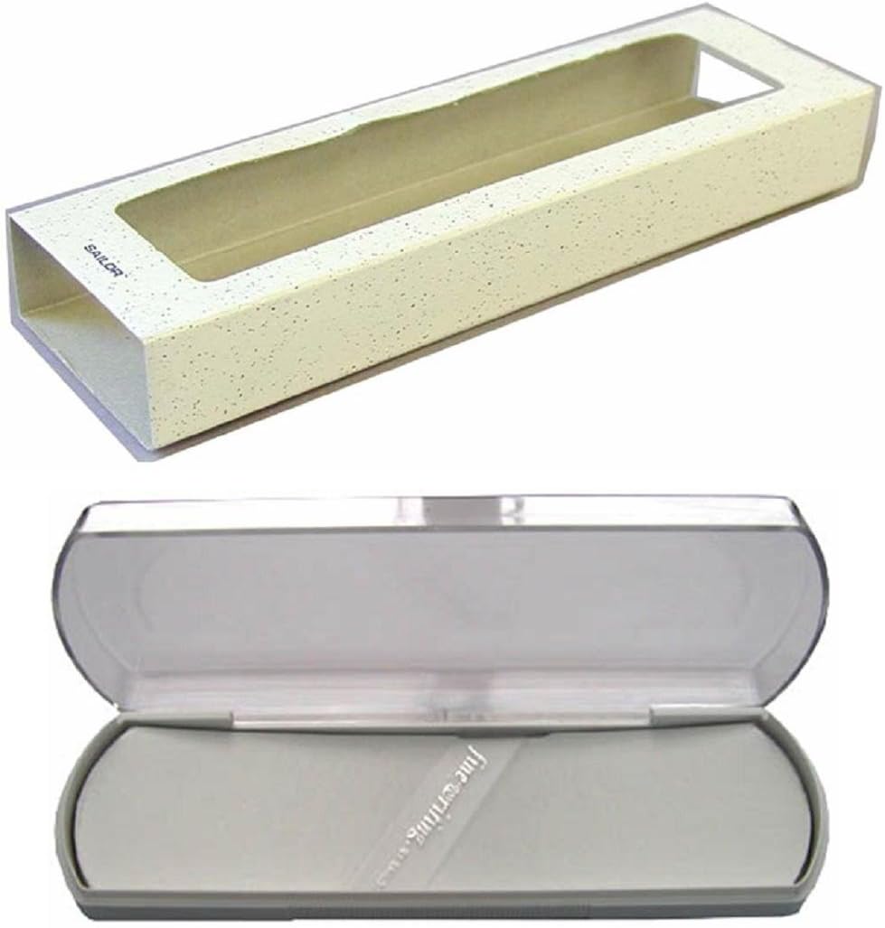 Sailor HighAce Neo Clear Beginners Fountain Pen, Steel Nib, Fine, Silver Body (11-0119-219)