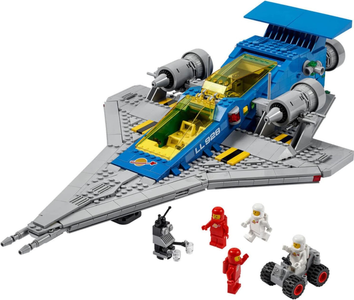 Lego Galaxy Exploration Team Birthday Present 10497 Toy Block Present Universe Airplane Boys Girls Adult