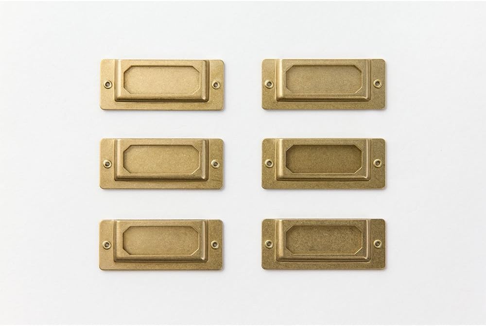 Midori Brass Label Plate (82022006)