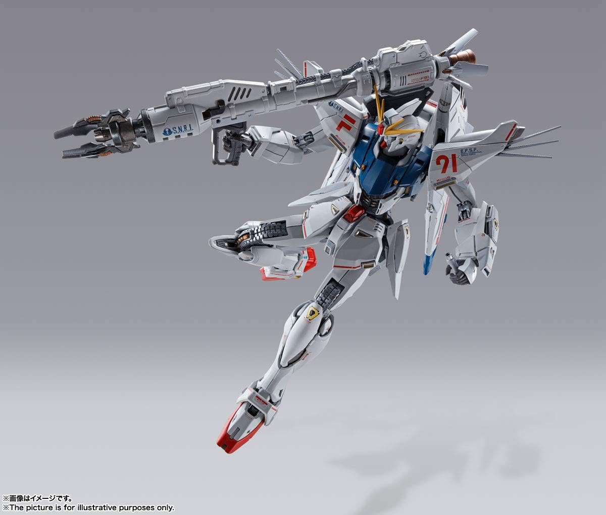 Tamashi Nations - Mobile Suit Gundam F91 - Gundam Formula 91 ChronicleWhite Version, Bandai Spirits Metal Build