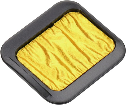 Finetec Premium Watercolor Pan - Pharaoh's Gold (Pearlescent)