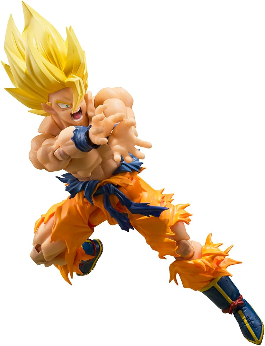 TAMASHII NATIONS - Dragon Ball Z - Super Saiyan Son Goku -Legendary Super Saiyan-, Bandai Spirits S.H.Figuarts Action Figure