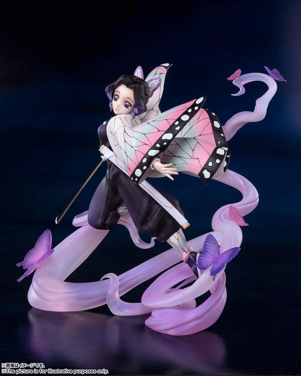TAMASHII NATIONS - Demon Slayer: Kimetsu no Yaiba - Shinobu Kocho Insect Breathing, Bandai Spirits FiguartsZERO Collectible Statue
