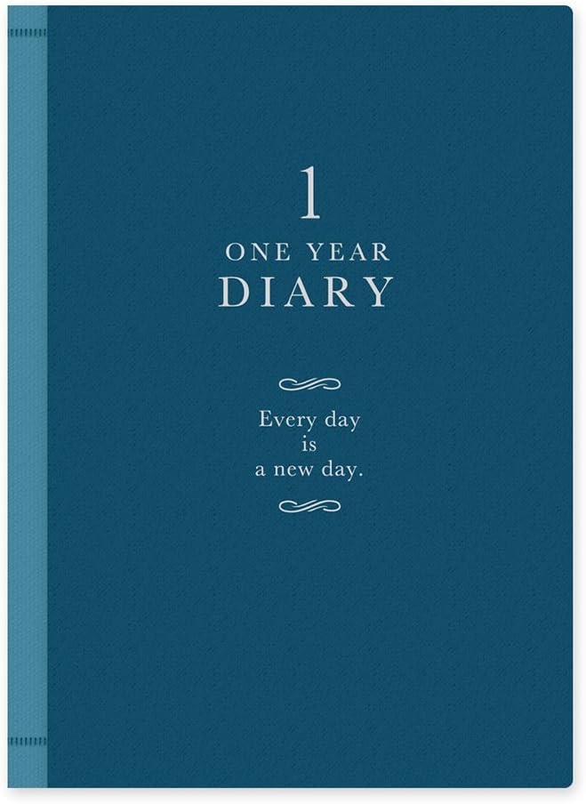DESIGNPHIL Midori 12844006 Diary, 1 Page Per Day Western Style