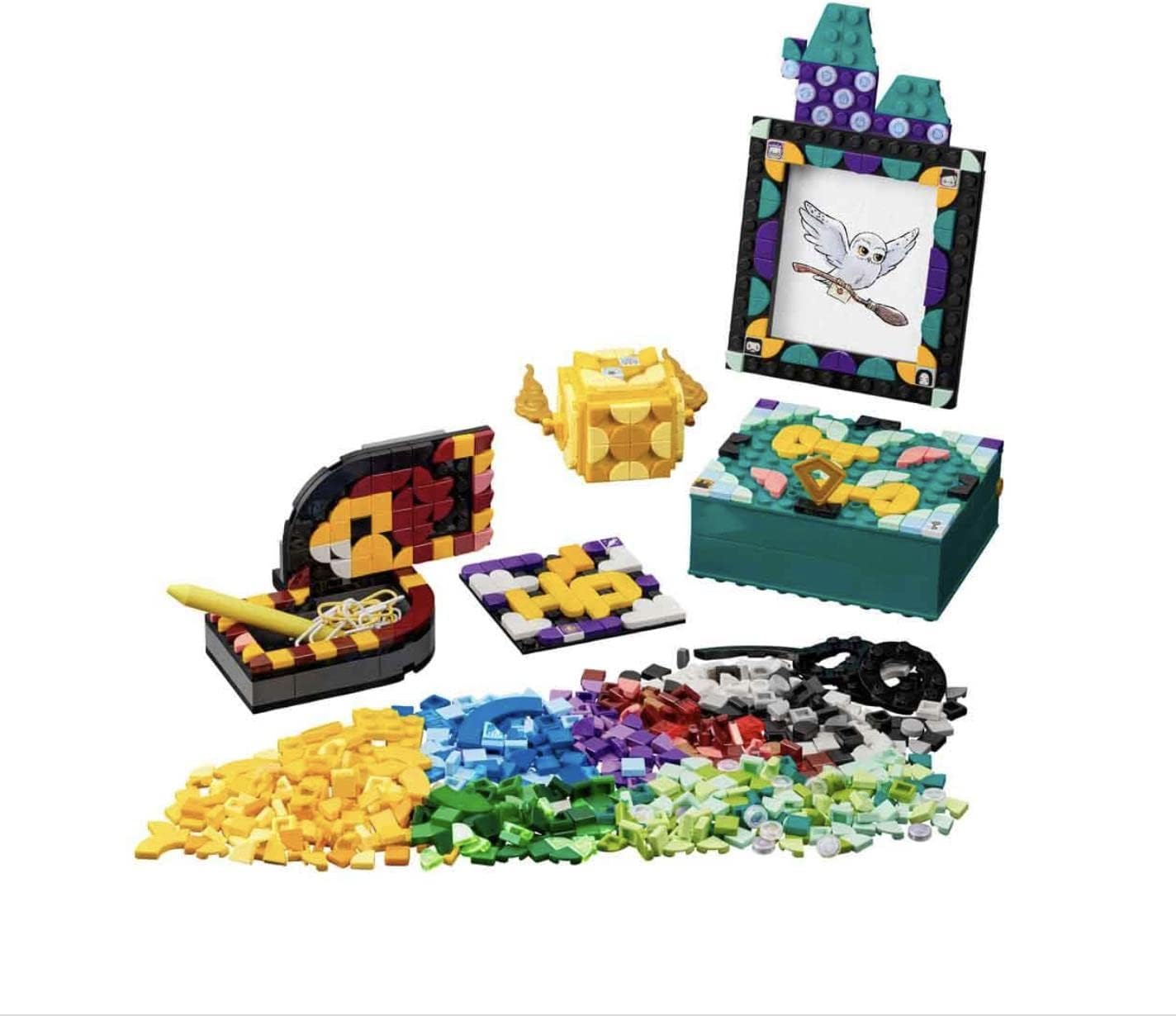 LEGO Dots Hogwarts (TM) Designer Kit 41811 Toy Blocks, Present, Fantasy Gems, Crafts, Boys, Girls, Ages 8 and Up