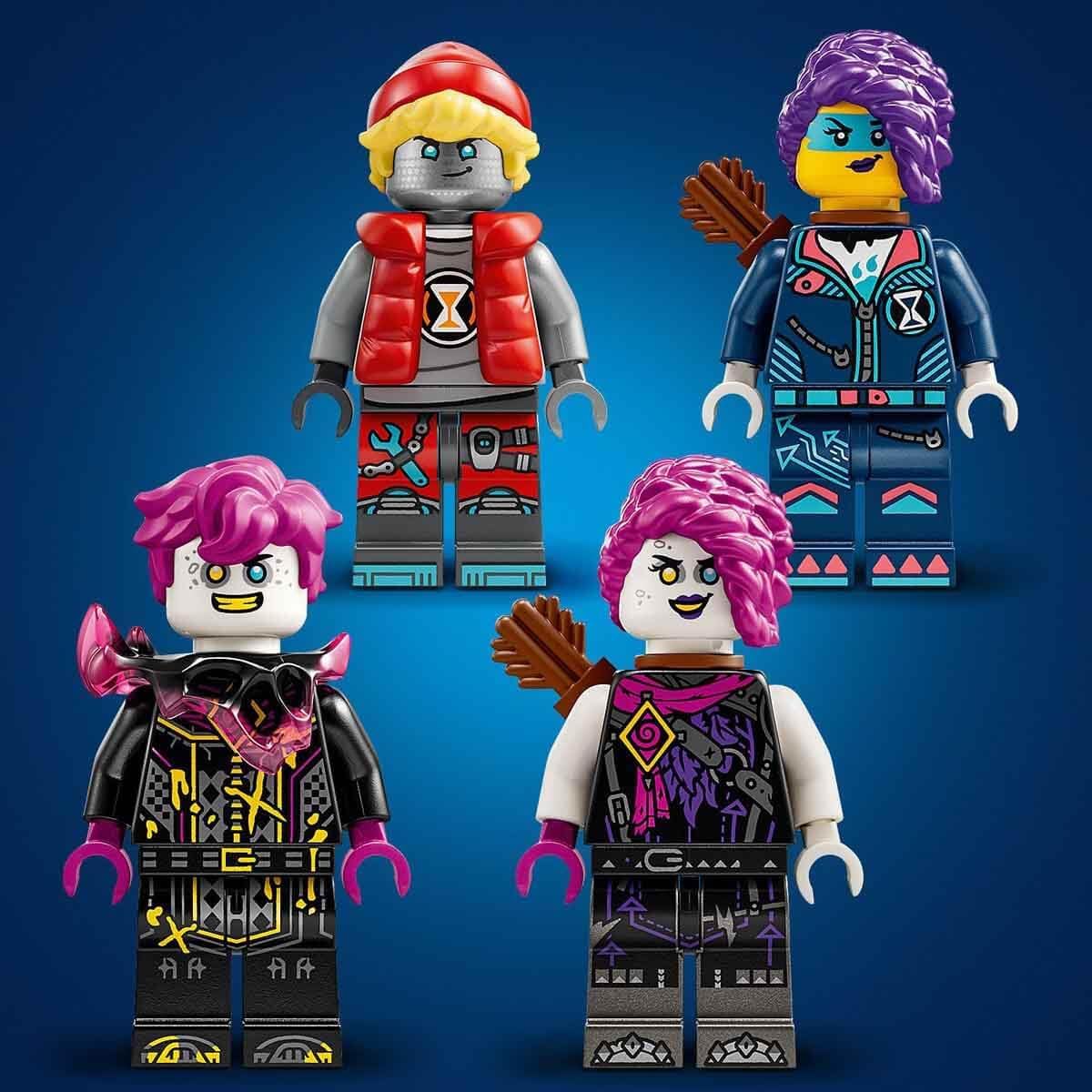 LEGO DREAMZzz Dinosaur Robot C-Rex Cooper Pterodactyl Rebuildable Toy, Articulated T. Rex Figure and 4 Minifigures, Gift for Boys and Girls Ages 9 and Up 71484
