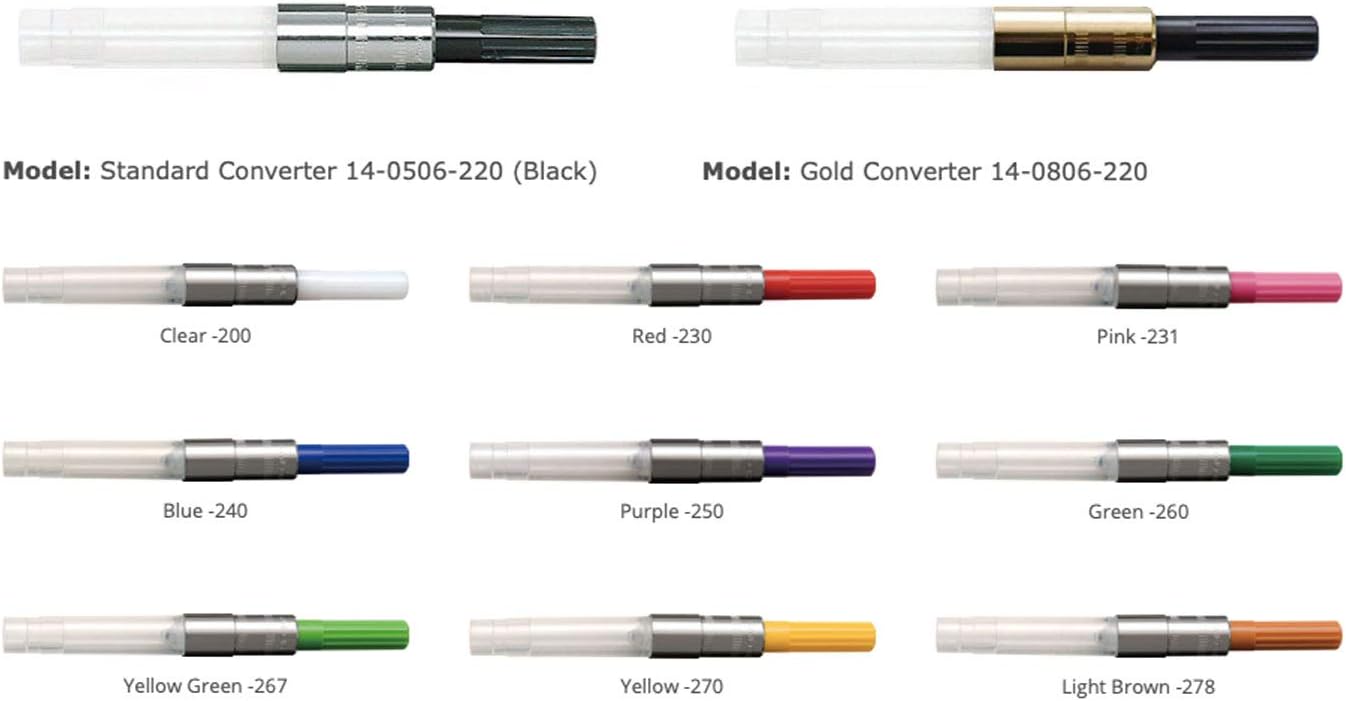 Sailor Fountain Pen Converter, Light Brown
