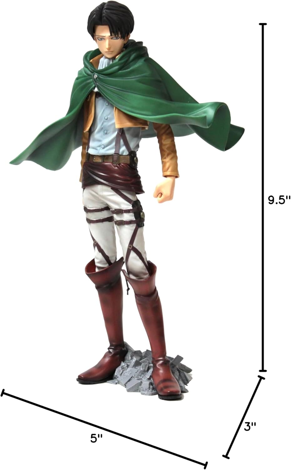 Banpresto Attack on Titan Master Stars Piece 49088 9.5" Levi Ackerman Action Figure