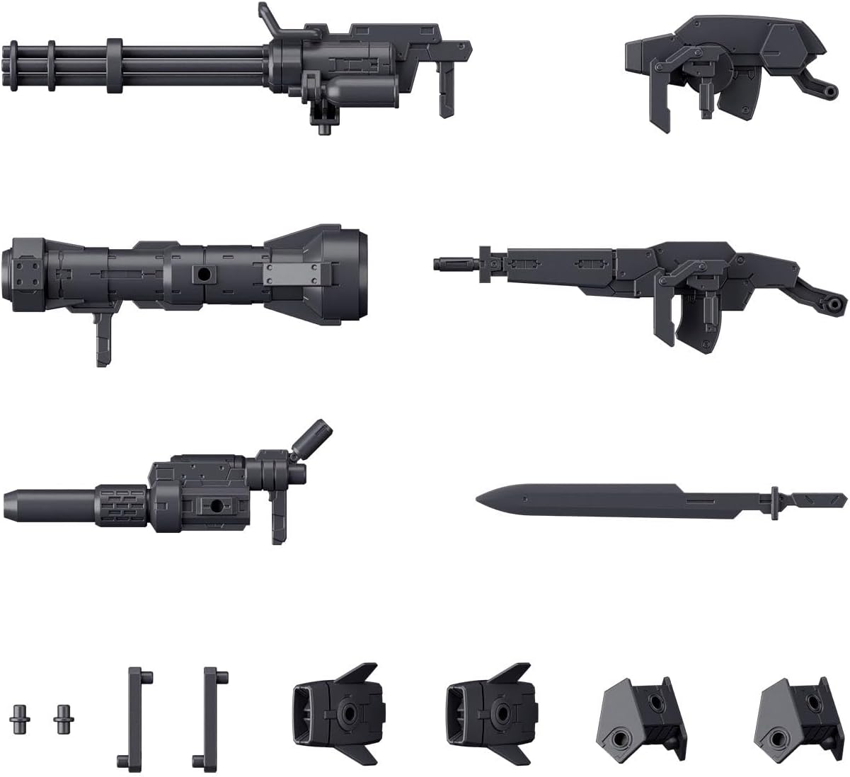 Bandai Hobby - AMAIM Warrior at The Borderline - AMAIM Warrior at The Borderline Weapon Set 7 HG 1/72 Model Kit