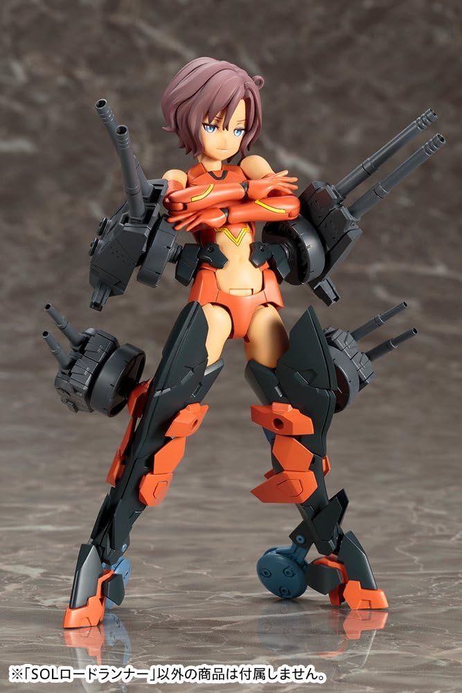 Megami Device SOL Road Runner KP434X Total Height Approx. 5.5 inches (140 mm), 1/1 Scale, Plastic Model, Molded Color