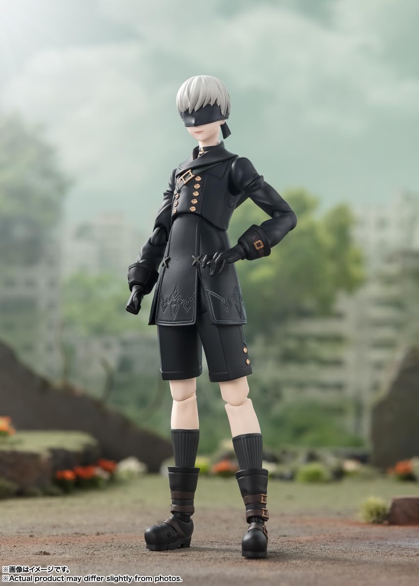 TAMASHII NATIONS - NieR: Automata Ver1.1a - 9S, Bandai Spirits S.H.Figuarts Action Figure