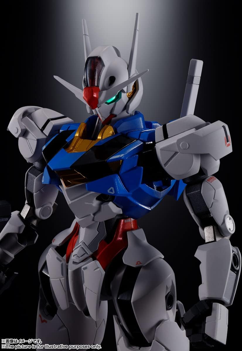 TAMASHII NATIONS - Mobile Suit Gundam: The Witch from Mercury - Gundam Aerial, Bandai Spirits Chogokin Die-Cast Metal Collectible