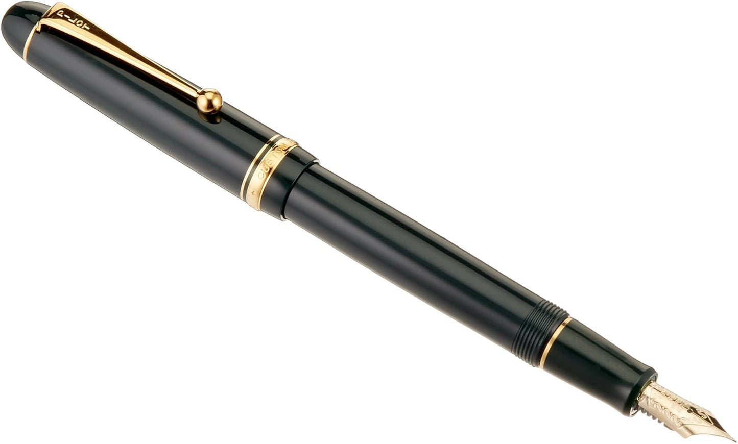 Pilot Custom 74 Fountain Pen FKK1000RDG Fine Nib Dark Green Barrel