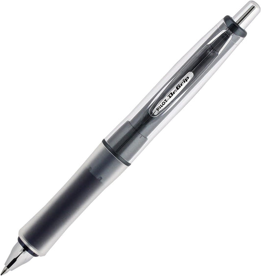 PILOT Ballpoint Pen Dr. Grip G-Spec Flash Color, Flash Black, Black Ink (BDGS-60R-FB)