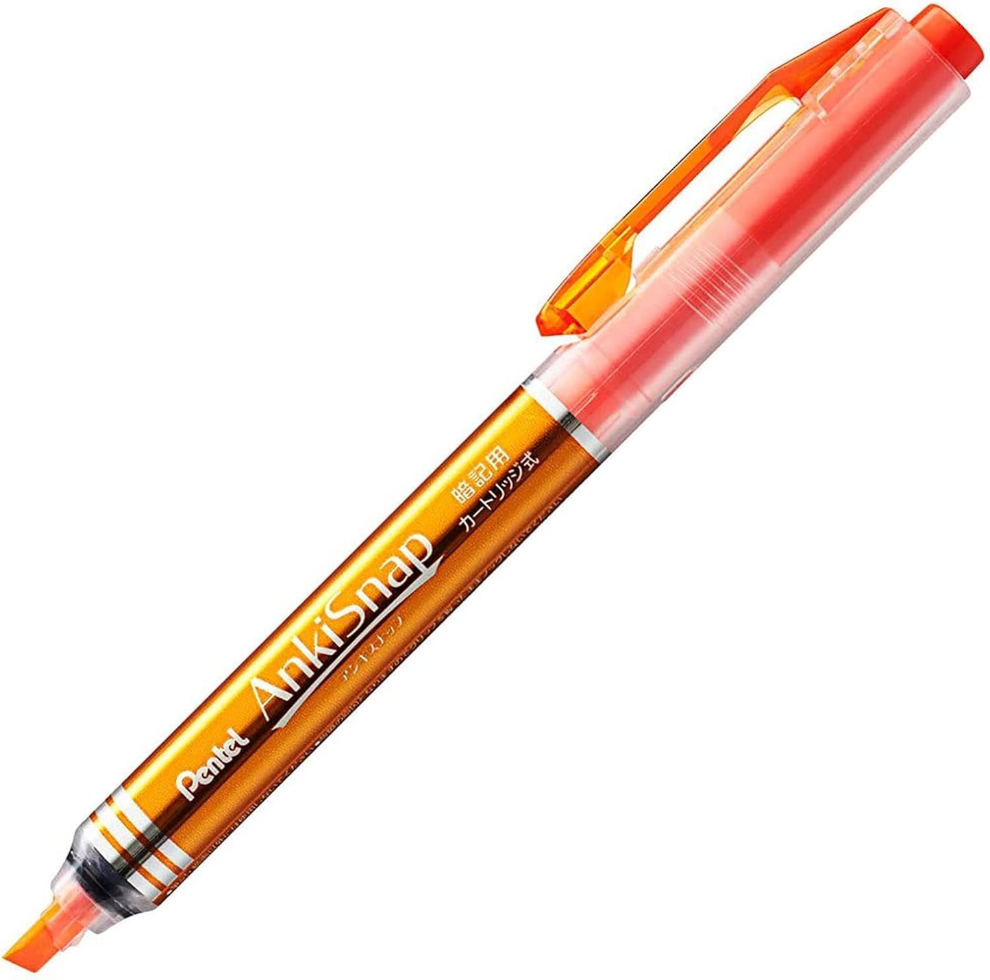 Pentel Anki Snap SMS1-F Memorization Marker, Orange