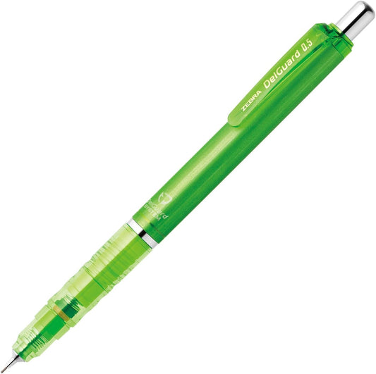 ZEBRA DelGuard 0.5mm Lead Mechanical Pencil, Light Green Body (P-MA85-LG)