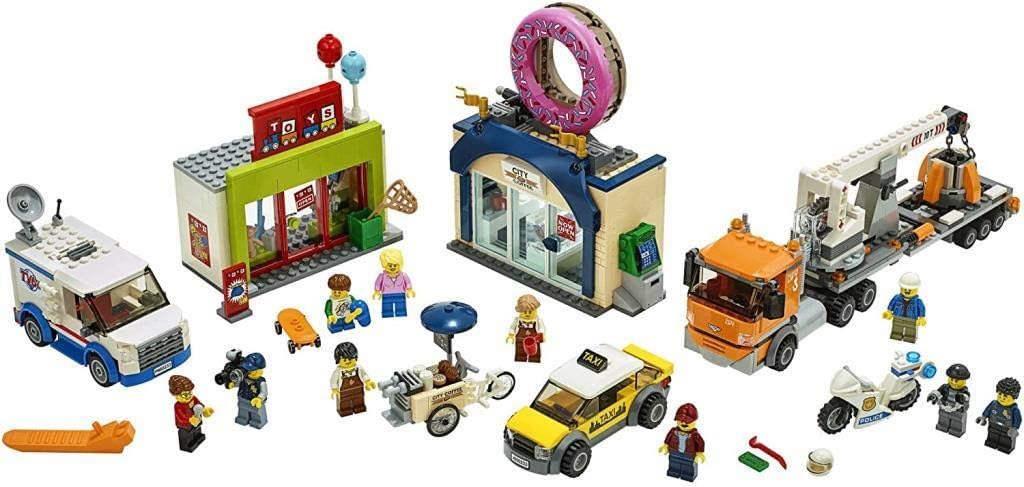 LEGO City 60233 Donut Shop Opening Toy Block Playset