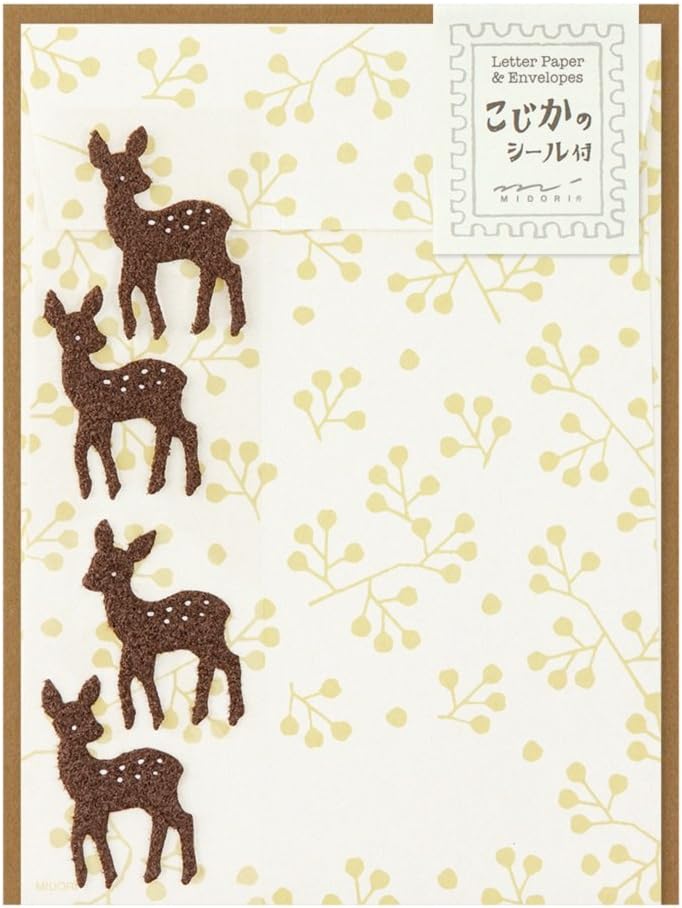 Midori 86365006 Letter Set with Stickers