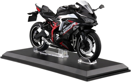 Aoshima Kawasaki Ninja ZX-25R (Black x Pearl Flat) 1:12 Scale Diecast Bike