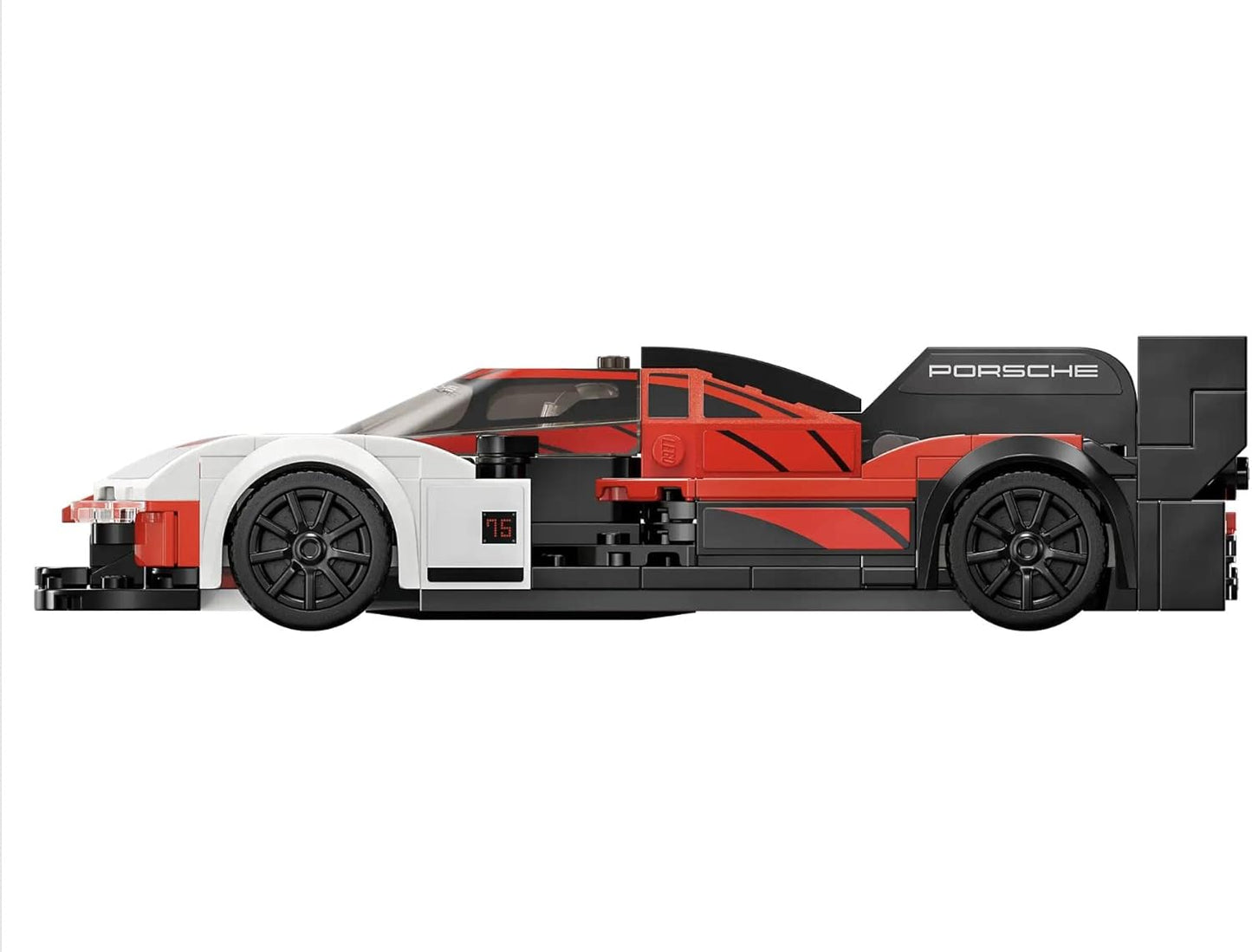 LEGO Speed Champions Porsche 963 76916, Model Car Building Kit, Racing Vehicle Toy for Kids, 2023 Collectible Set with Driver Minifigure, White