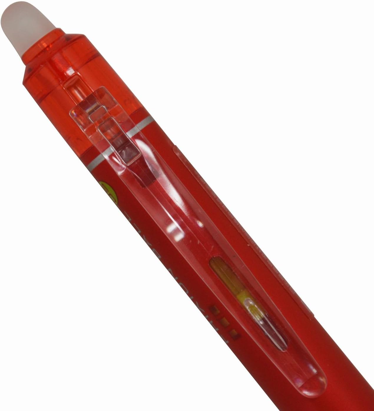 PILOT Frixion Ball Knock 0.5mm Ballpoint Pen, Red (LFBK-23EFR)