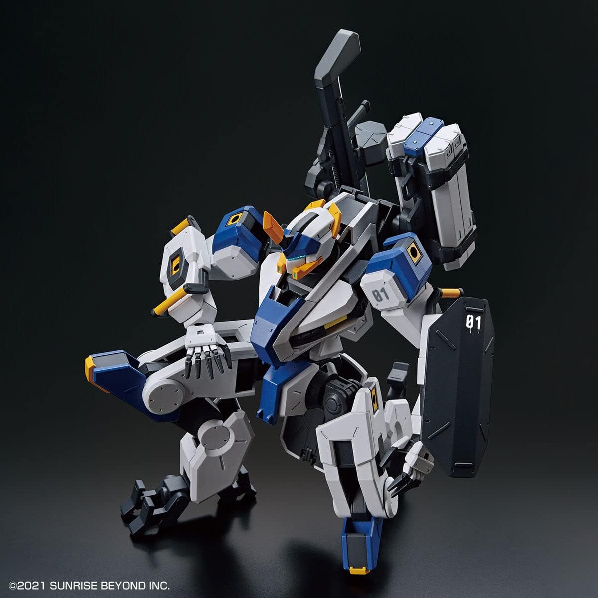 Bandai Hobby - AMAIM: Warrior at The Borderline - 00 MAILeS BYAKUCHI, Bandai Spirits HG 1/72 Model Kit