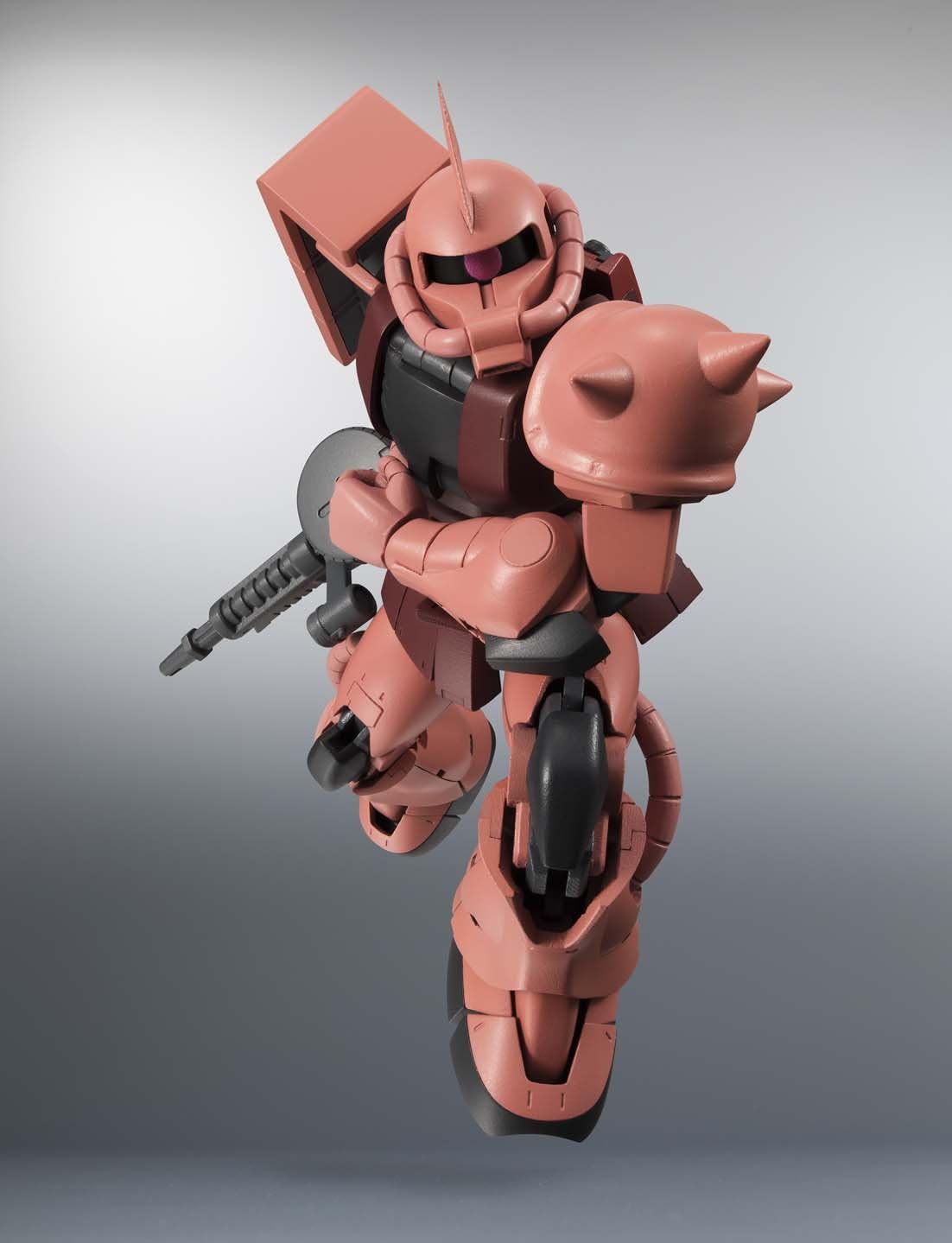 Gundam MS-06S Zaku II Char's Custom Model ANIME Version Robot Spirits Action Figure