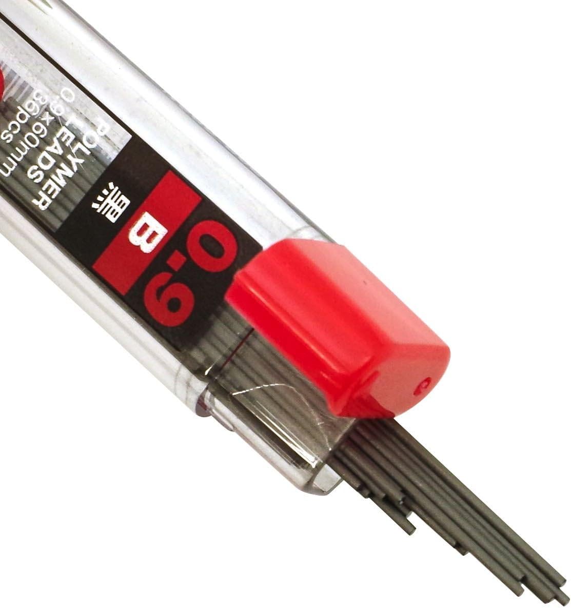 Kokuyo Campus Mechanical Pencil Lead, 0.9mm, B (PSR-CB9N)