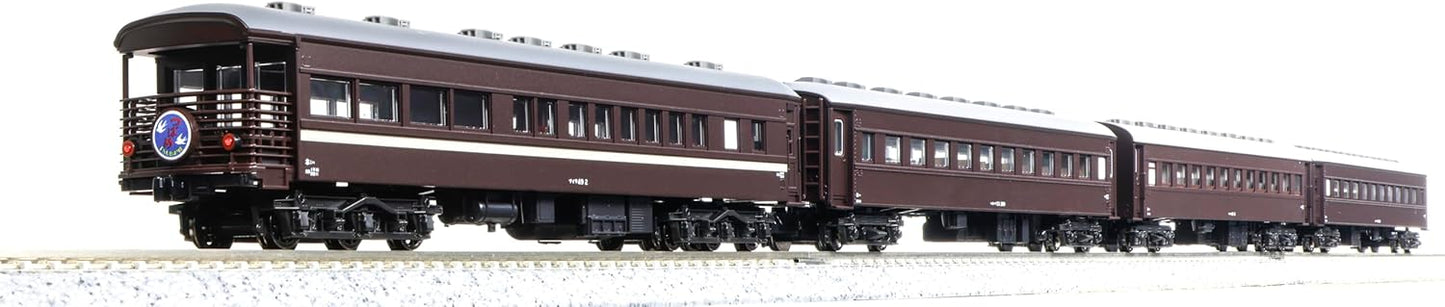 KATO N Gauge 10-1893 JR West Japan Maite 49 + Old Model Passenger Car Set of 4