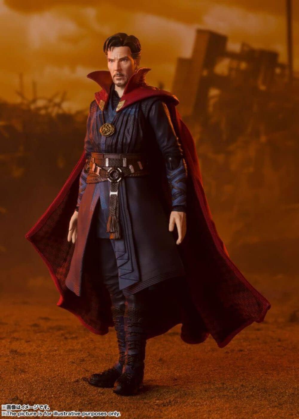TAMASHII NATIONS - Avengers: Infinity War - Doctor Strange Battle on Titan Edition, Bandai Spirits S.H.Figuarts Action Figure