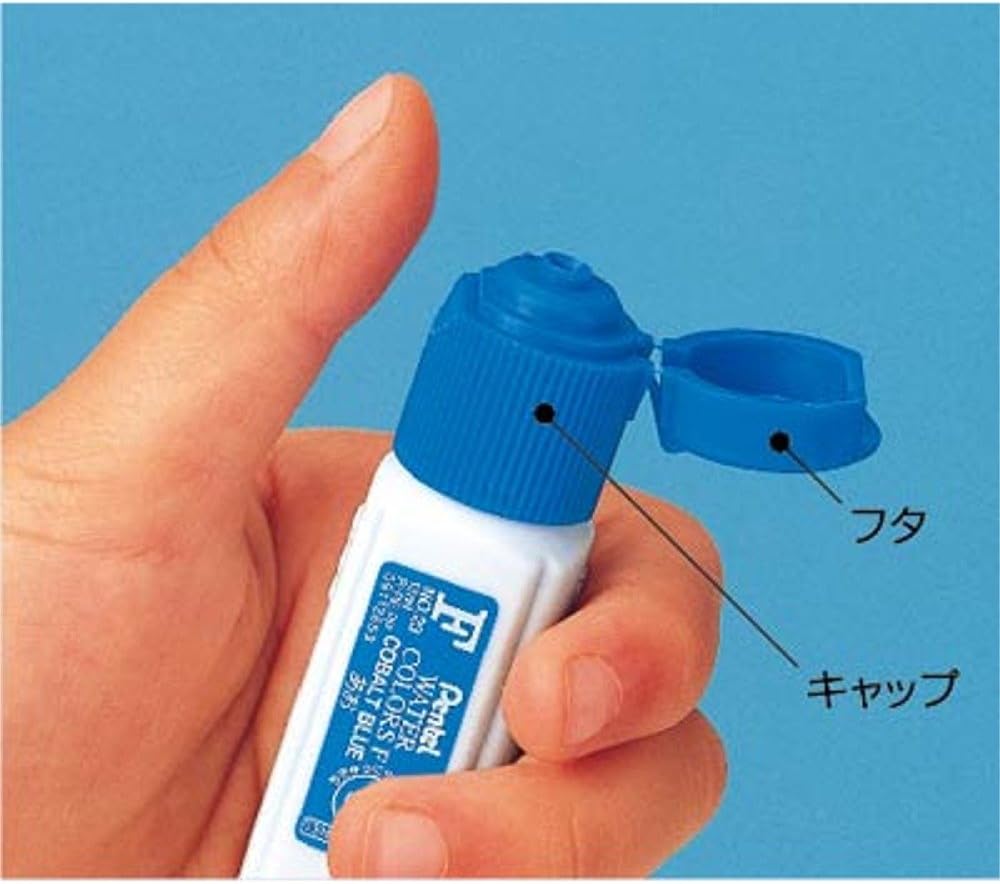 Pentel Efu Watercolor Paints WFCT13, Set of 5, Murasaki