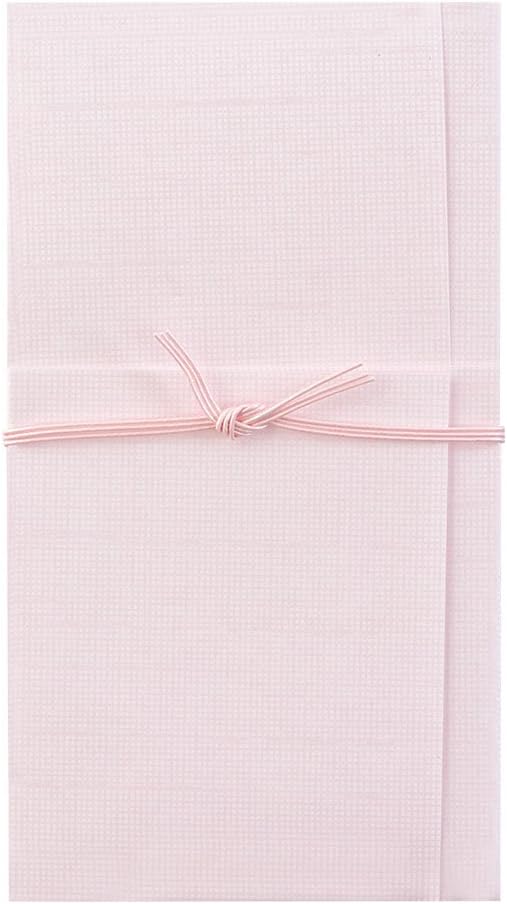 Midori Ceremony Bag PC Gold Seal 154 Wedding Gift Heart Bouquet Pattern, Pink 25154006, Body Size: 7.3 x 3.9 inches (185 x 100 mm), Inner Bag Included, 1.0 oz (29 g)