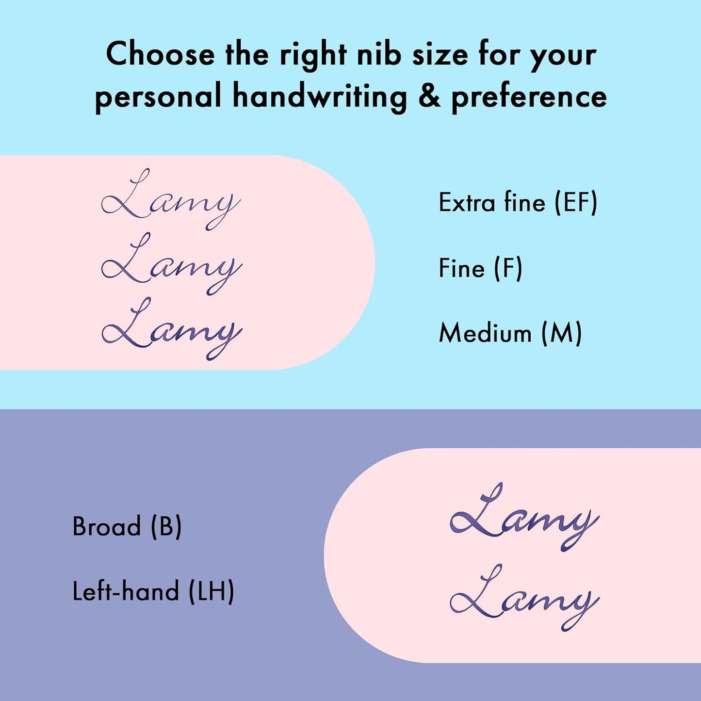 LAMY AL-star black purple - Fountain Pen with ergonomic grip & polished steel nib in size M - lightweight aluminum body - including LAMY T 10 blue cartridge - Right-Handed