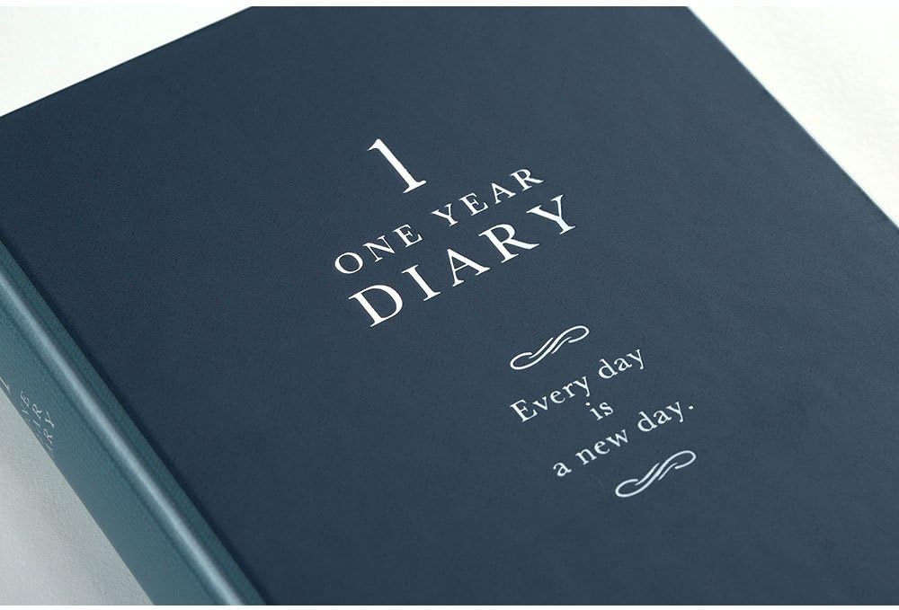 DESIGNPHIL Midori 12844006 Diary, 1 Page Per Day Western Style