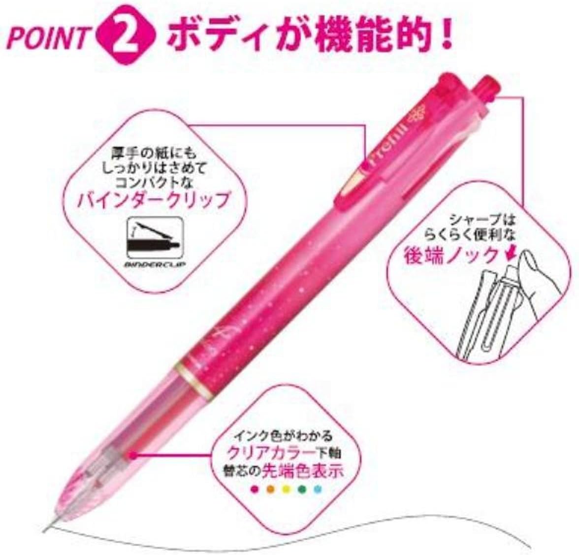 ZEBRA Sarasa NJK-0.4 Gel Ink Multi Pen Refill - 0.4 mm - Red Orange