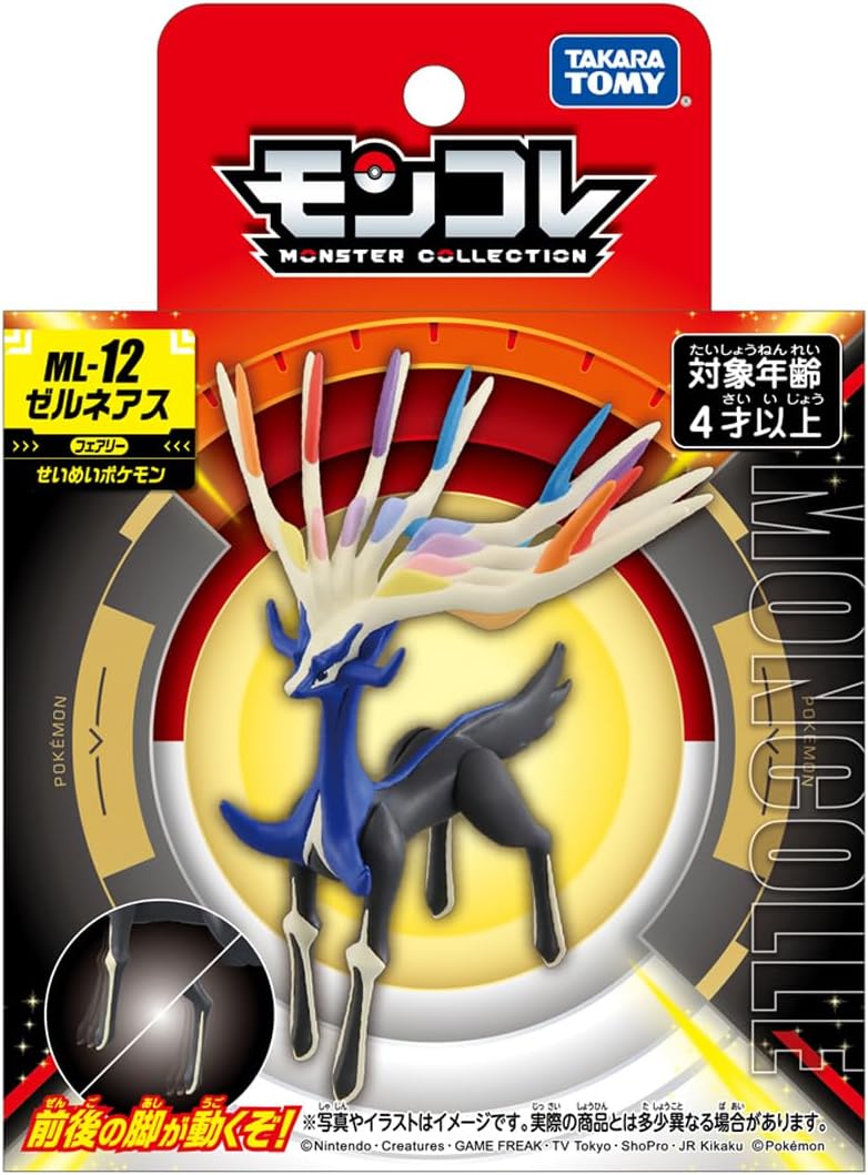 Takara Tomy: Pokemon Monster Collection MonColle ML-12 Xerneas Figure