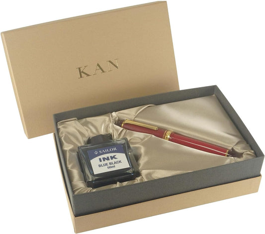 Sailor 10-3360-232 Fountain Pen, 60th Birthday, Red, Fine Point