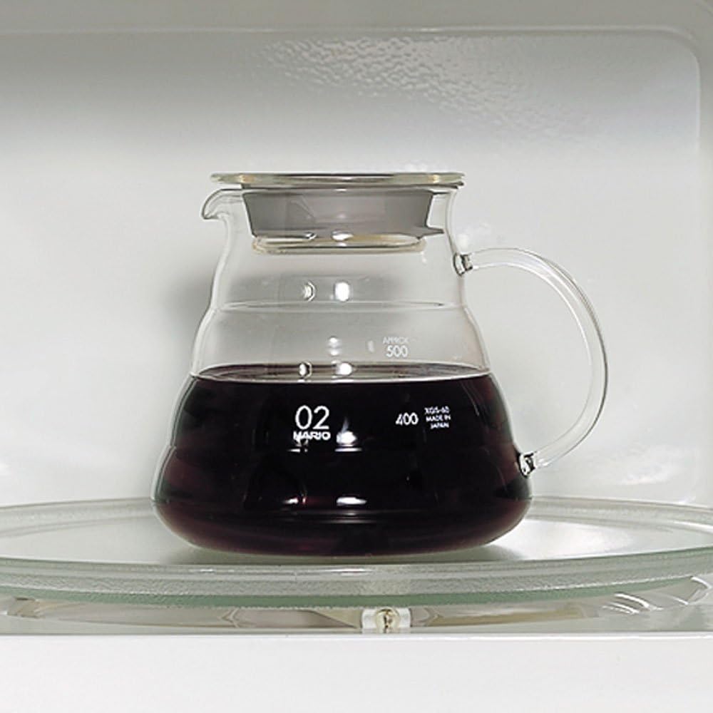 Hario V60 "Clear" Glass Range Server, 600ml