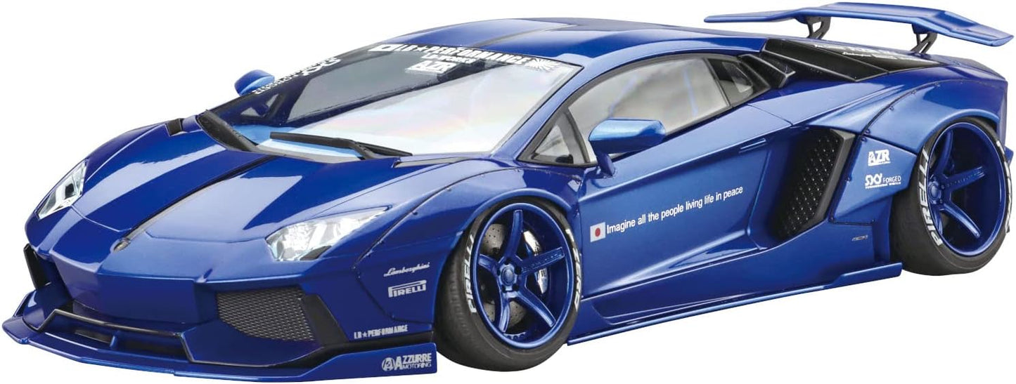 Aoshima LB Works Lamborghini Aventador (Ver. 2) 1:24 Scale Model Kit