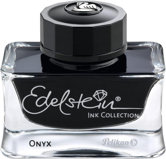 Pelikan Edelstein Bottled Ink for Fountain Pens, Onyx, 50ml, 1 Each (339408)