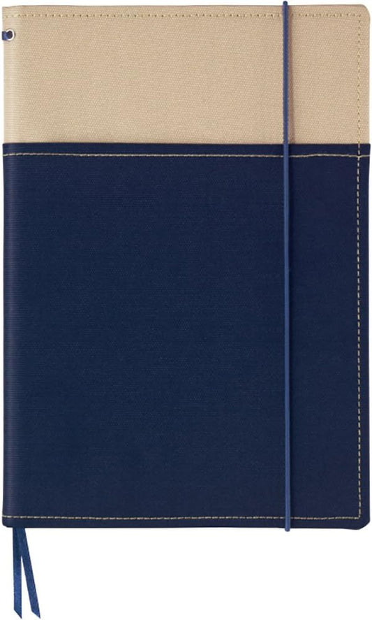 Kokuyo cover notebook systemic A5 navy blue A ruled 40 sheets Bruno -655A-4