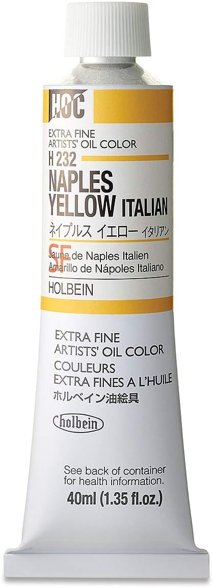 Holbein Artists' Oil 40ml Naples Yellow Italian