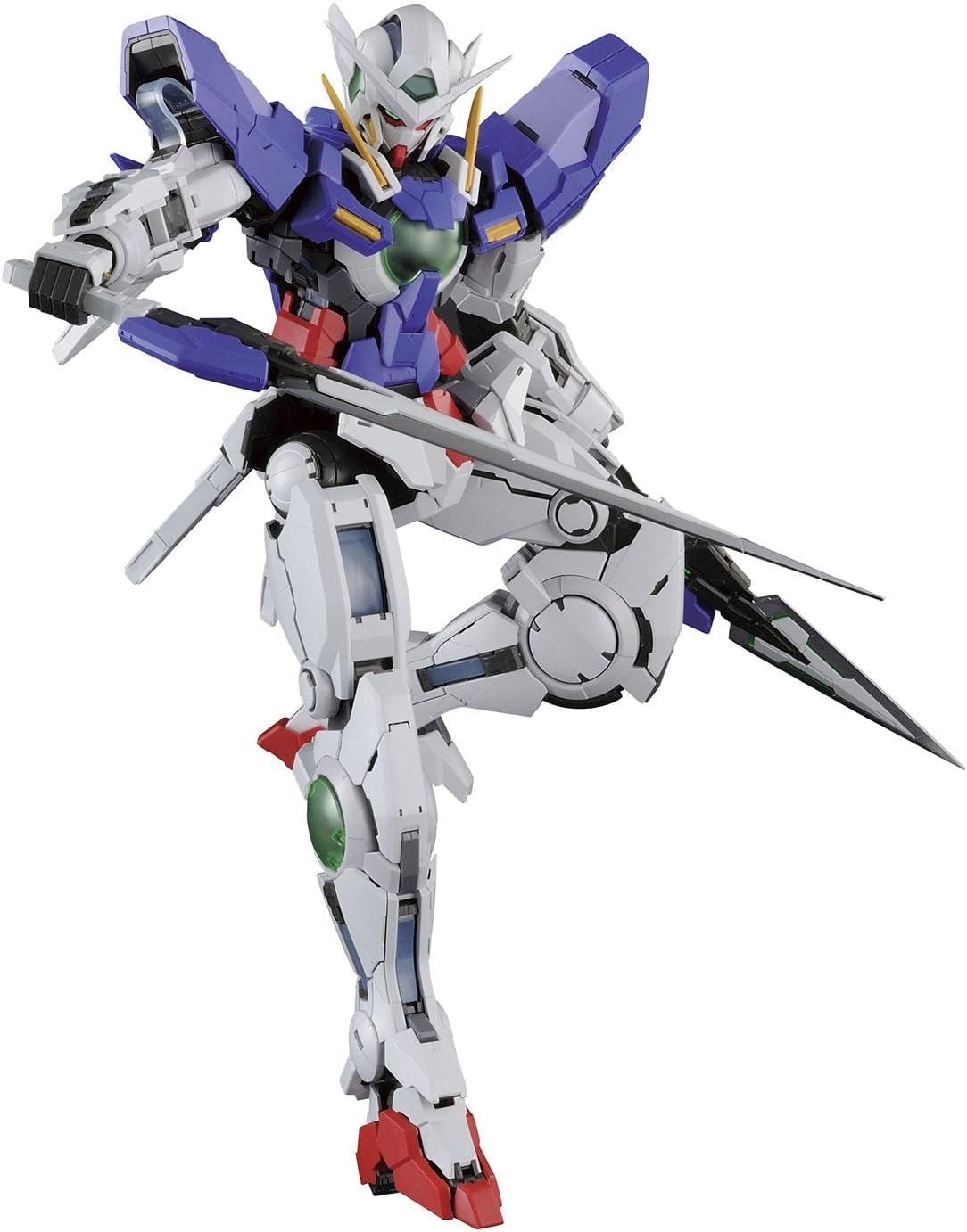 BANDAI SPIRITS PG Mobile Suit Gundam 00 (Double) Gundam Excia 1/60 Scale, Color Coded Plastic Model