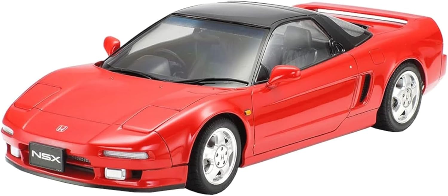 Tamiya TAM24100 1:24 Honda NSX Scale Model Kit – unassembled car model with realistic details