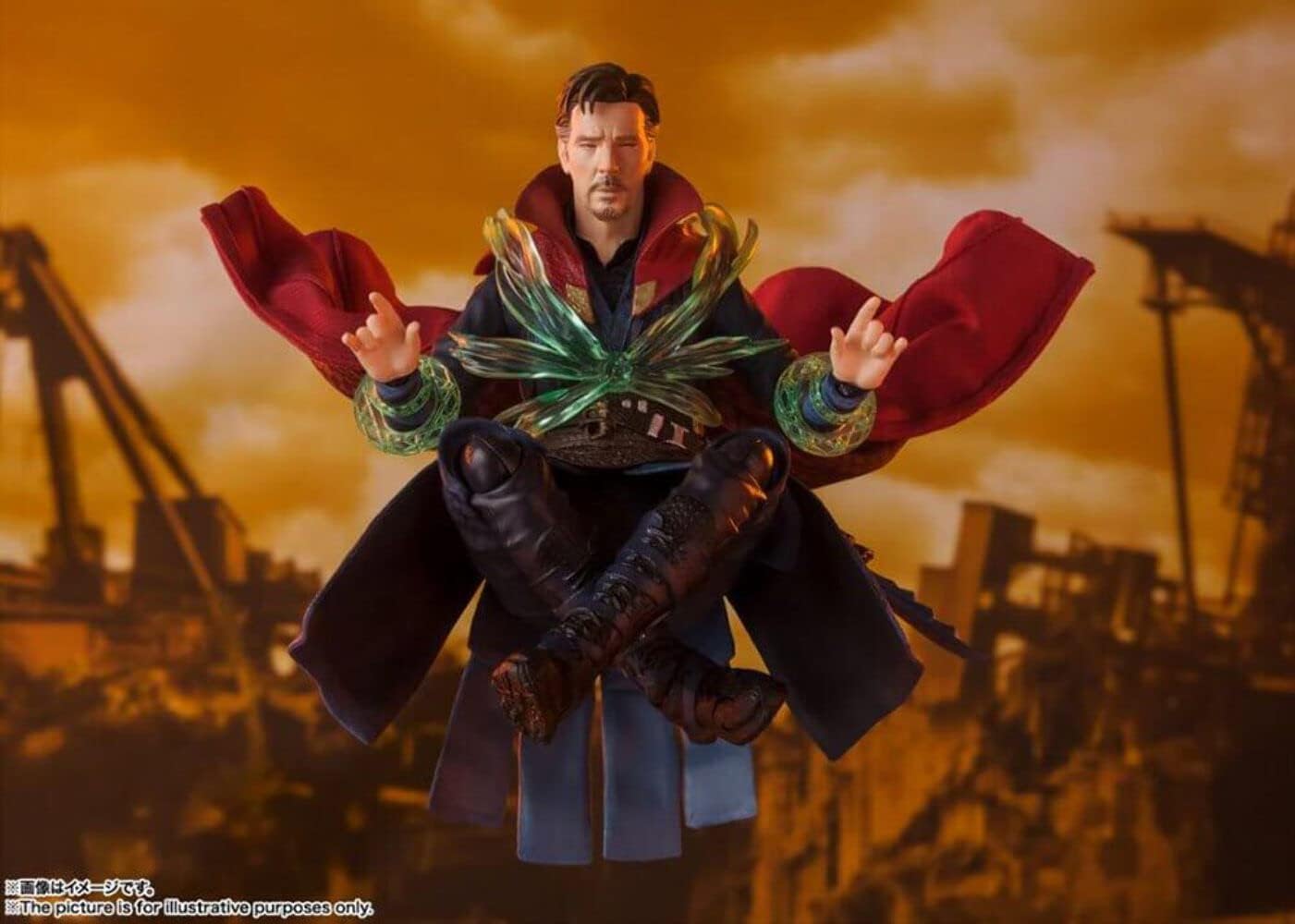 TAMASHII NATIONS - Avengers: Infinity War - Doctor Strange Battle on Titan Edition, Bandai Spirits S.H.Figuarts Action Figure