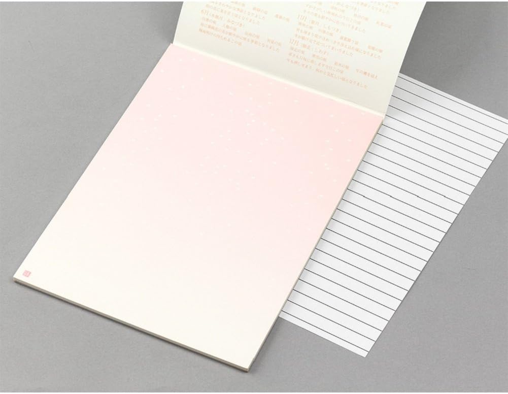 Dust pattern of the green stationery volume Japanese paper flower (japan import)