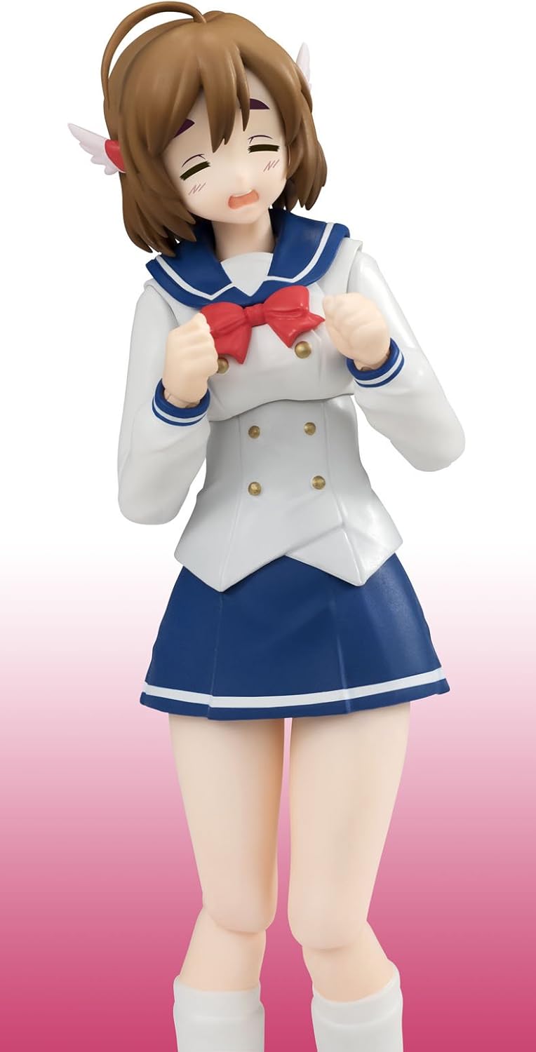 Bandai Tamashii Nations S.H. Figuarts Hane Sakura (Uniform) & CB400 Super Four "Bakuon!!" Action Figure