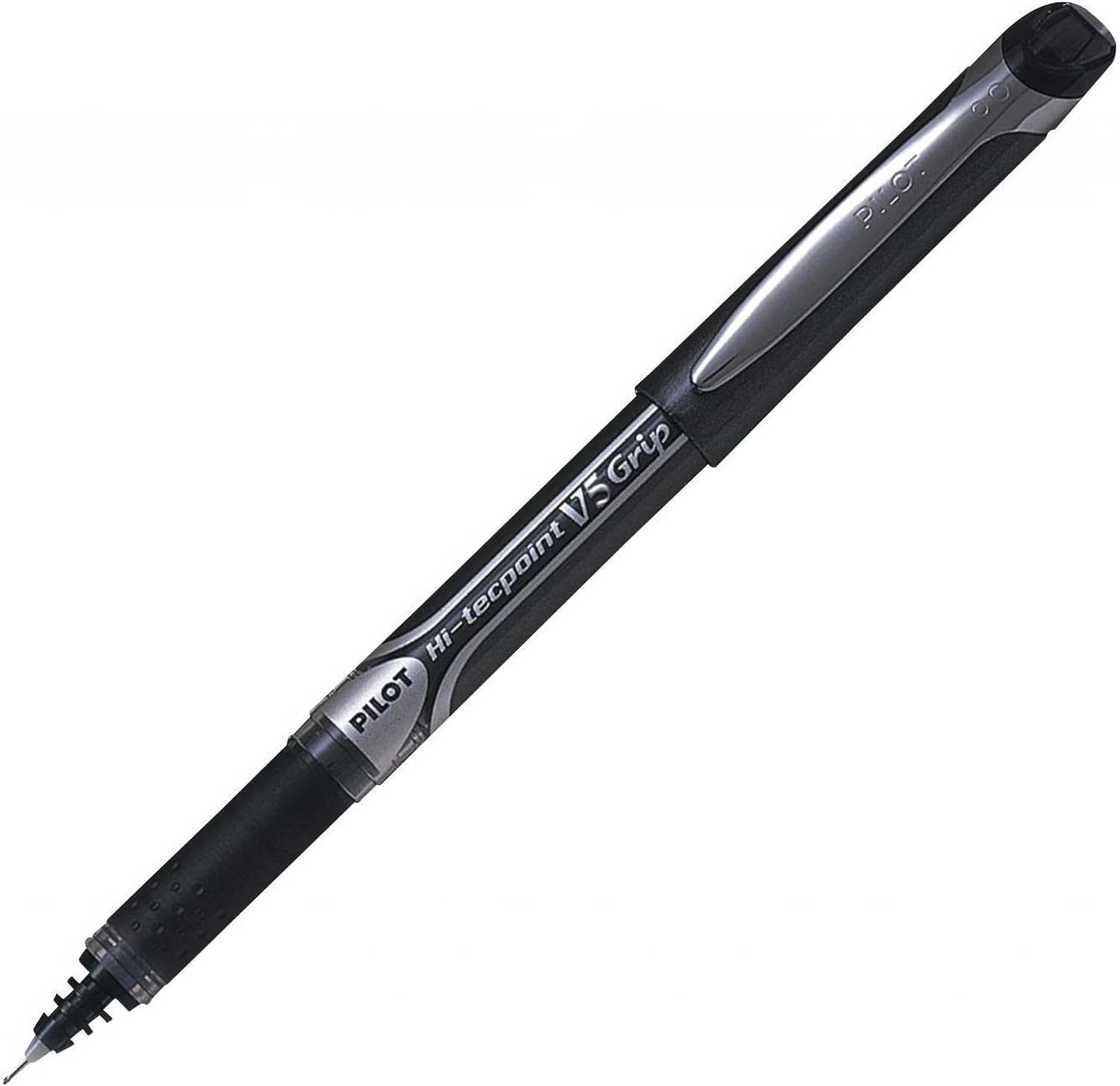 PILOT V5 Grip Liquid Ink Rollerball 0.5 mm Tip (Box of 12) - Black