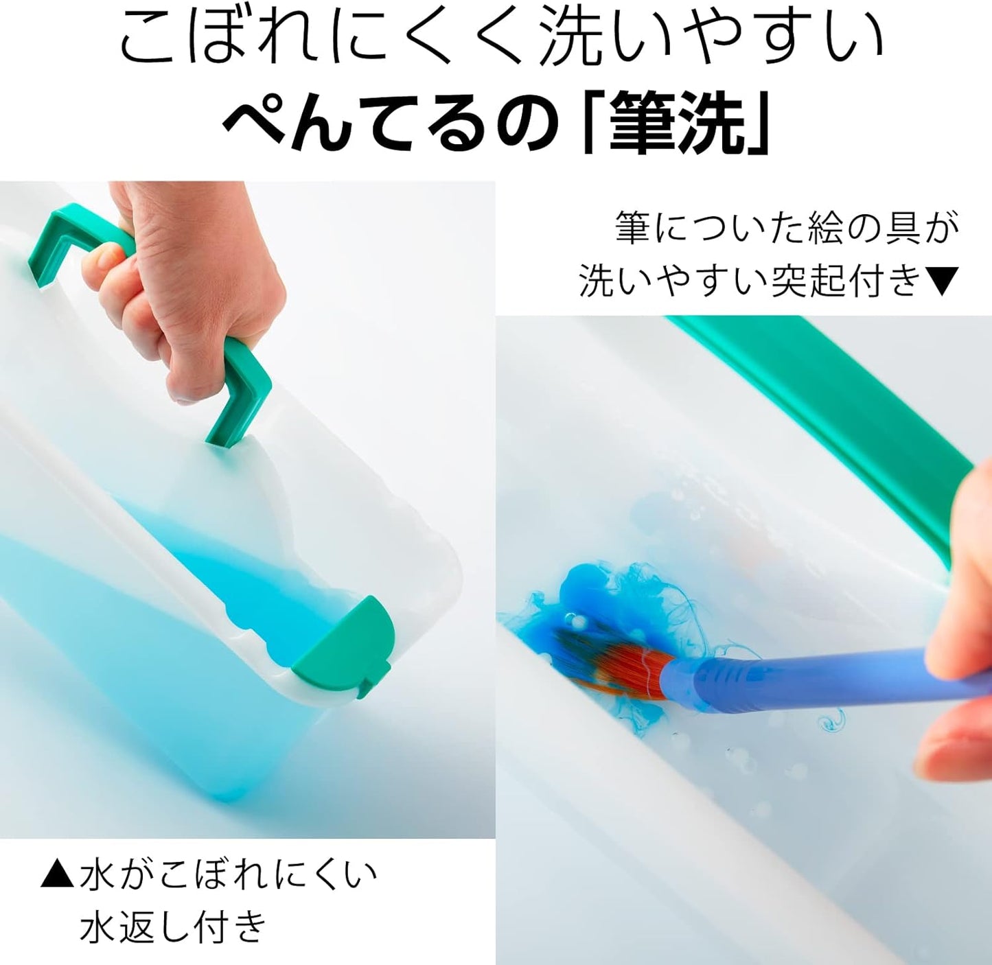 Pentel ZST41-C Paint Set, Art Supplies Set, Blue